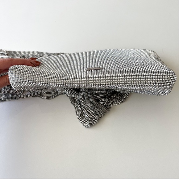 Cult Gaia Banu Mini Fringe Clutch in Clear - Picture 8 of 14